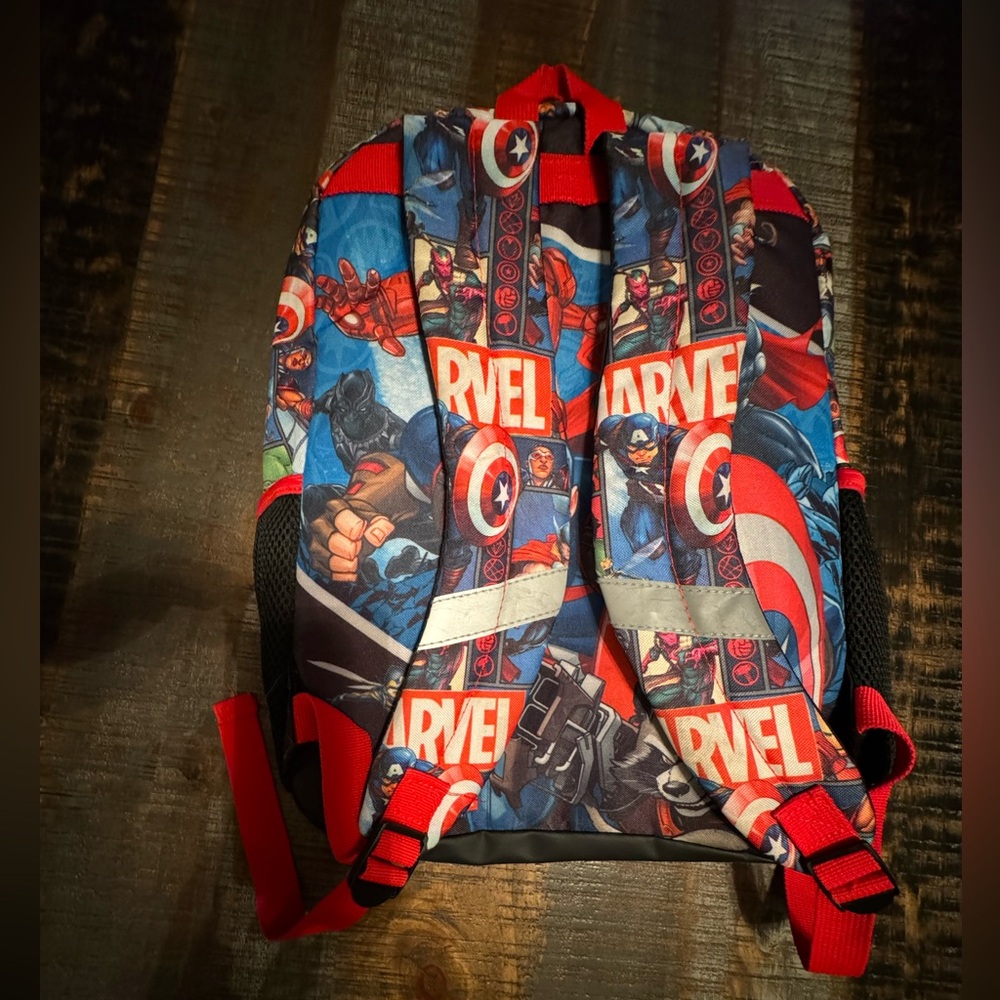 Marvel Character Backpack Multiple Pockets - image 5
